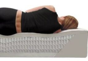 Orthopedic mattress prevents back pain after sleep