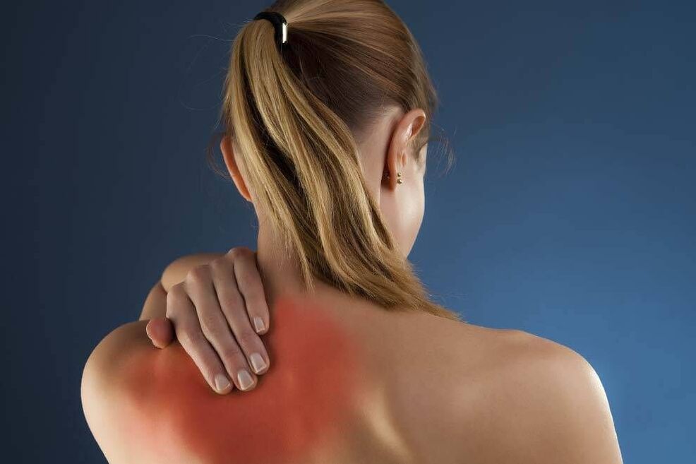 Pain under the left shoulder