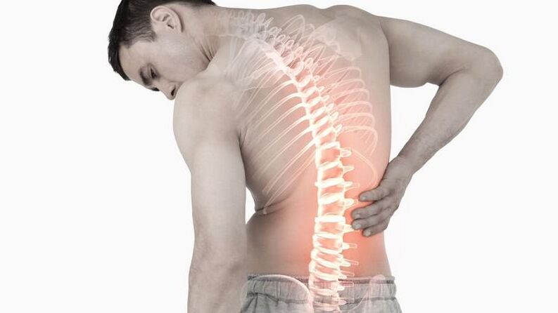 Causes of posterior pain in the lower back