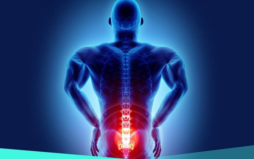 Pain due to hip arthrosis